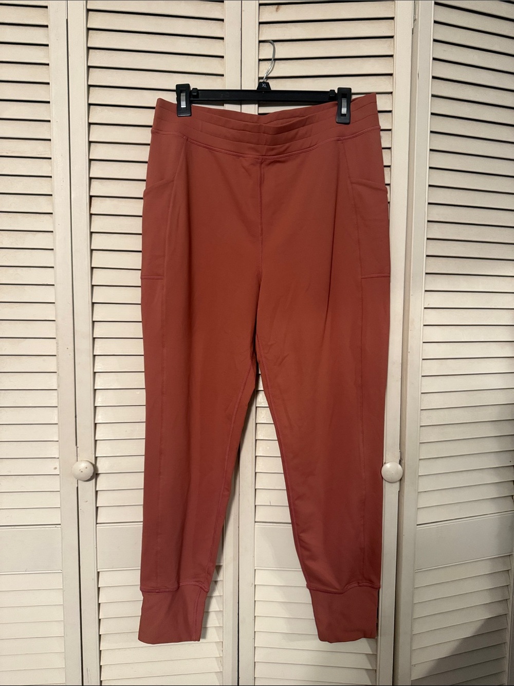 Fabletics Rust Pull-On Jogger Pants